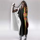 Afro - Black History Month Hooded Blanket Black Soul - I'm Black Every Month