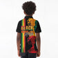 Afro - Black History Month Kid Polo Shirt Black Soul - I'm Black Every Month