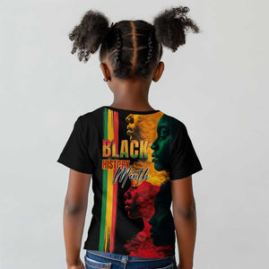 Afro - Black History Month Kid T shirt Black Soul - I'm Black Every Month