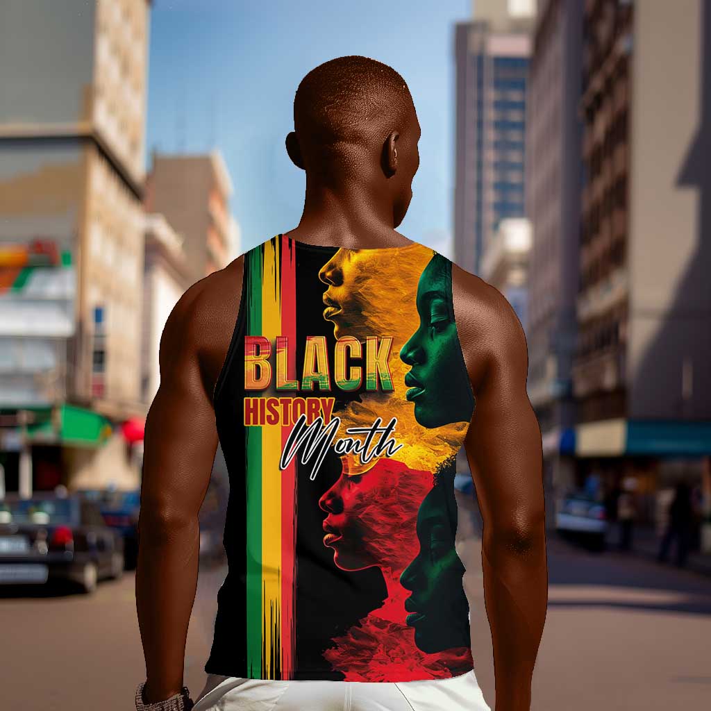 Afro - Black History Month Men Tank Top Black Soul - I'm Black Every Month
