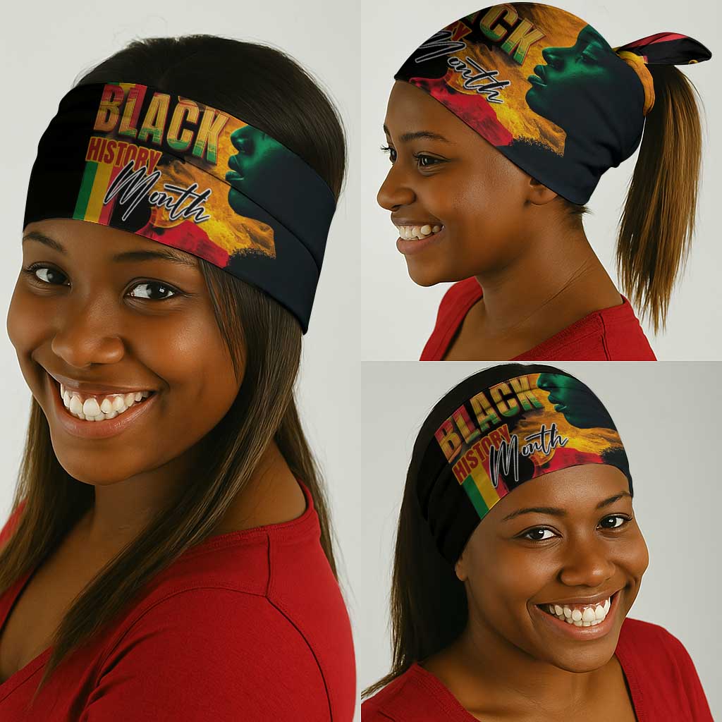 Afro - Black History Month Neck Gaiter Black Soul - I'm Black Every Month LT03