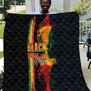 Afro - Black History Month Quilt Black Soul - I'm Black Every Month