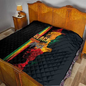 Afro - Black History Month Quilt Black Soul - I'm Black Every Month