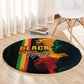 Afro - Black History Month Round Carpet Black Soul - I'm Black Every Month