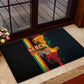 Afro - Black History Month Rubber Doormat Black Soul - I'm Black Every Month