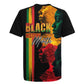 Afro - Black History Month Rugby Jersey Black Soul - I'm Black Every Month