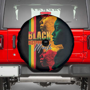 Afro - Black History Month Spare Tire Cover Black Soul - I'm Black Every Month