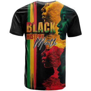 Afro - Black History Month T shirt Black Soul - I'm Black Every Month