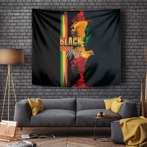 Afro - Black History Month Tapestry Black Soul - I'm Black Every Month