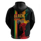 Afro - Black History Month Zip Hoodie Black Soul - I'm Black Every Month