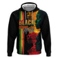 Afro - Black History Month Zip Hoodie Black Soul - I'm Black Every Month