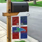 Hispaniola Garden Flag Haiti and Dominican Republic Emblems and Flag Style