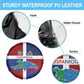 Hispaniola Spare Tire Cover Haiti and Dominican Republic Emblems and Flag Style