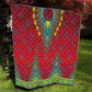 Haiti Quilt Choeblack Dashiki Style Red Color