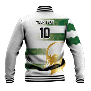 Custom Zimbabwe Rugby Champions of Africa Baseball Jacket The Gold Sables Version - African Pride