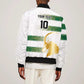 Custom Zimbabwe Rugby Champions of Africa Bomber Jacket The Gold Sables Version - African Pride