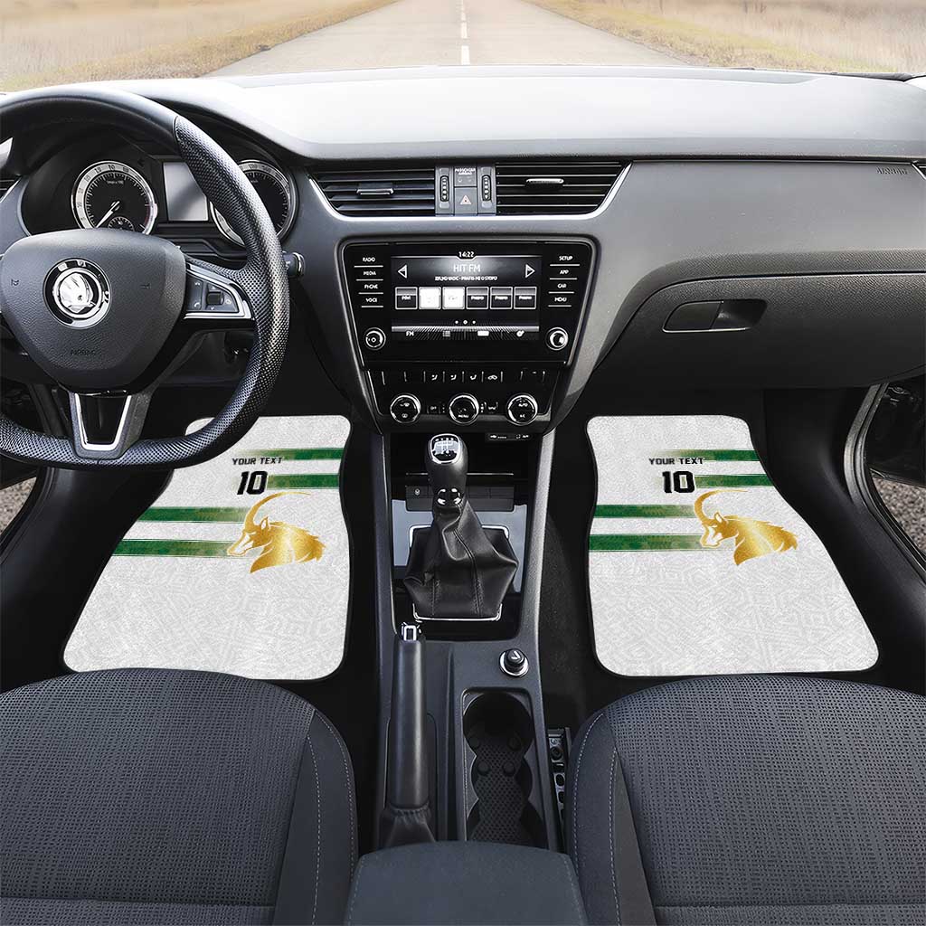Zimbabwe Rugby Champions of Africa Car Mats The Gold Sables Version - African Pride