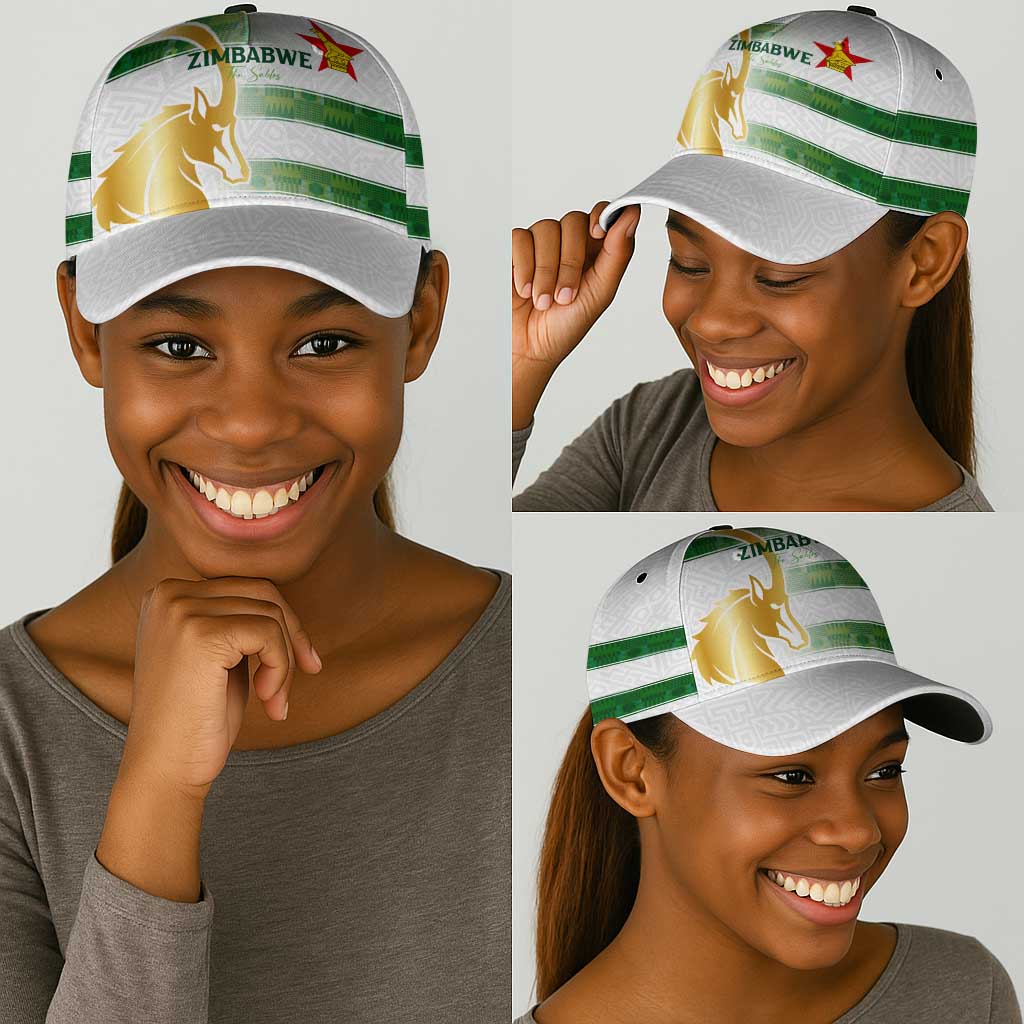 Zimbabwe Rugby The Champions 2025 Classic Cap The Gold Sables Version - African Pride