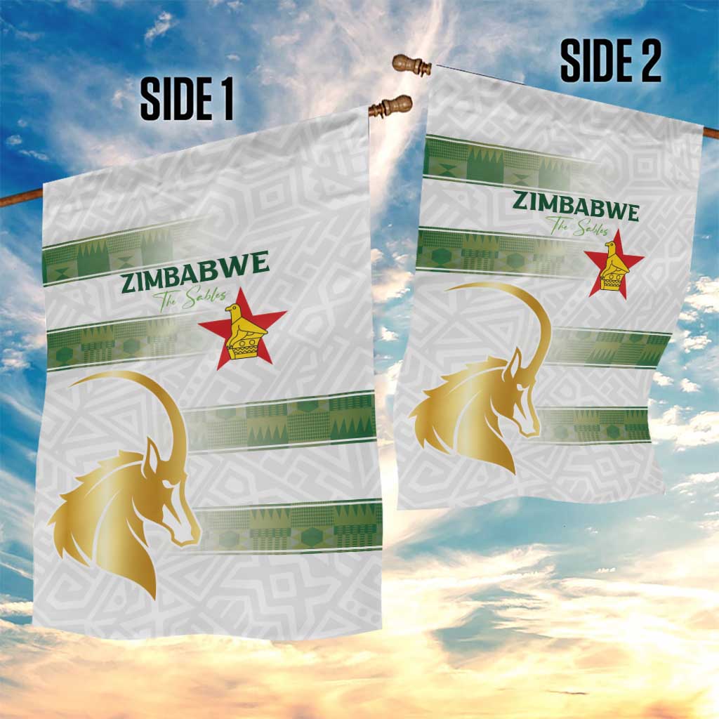 Zimbabwe Rugby Champions of Africa Garden Flag The Gold Sables Version - African Pride