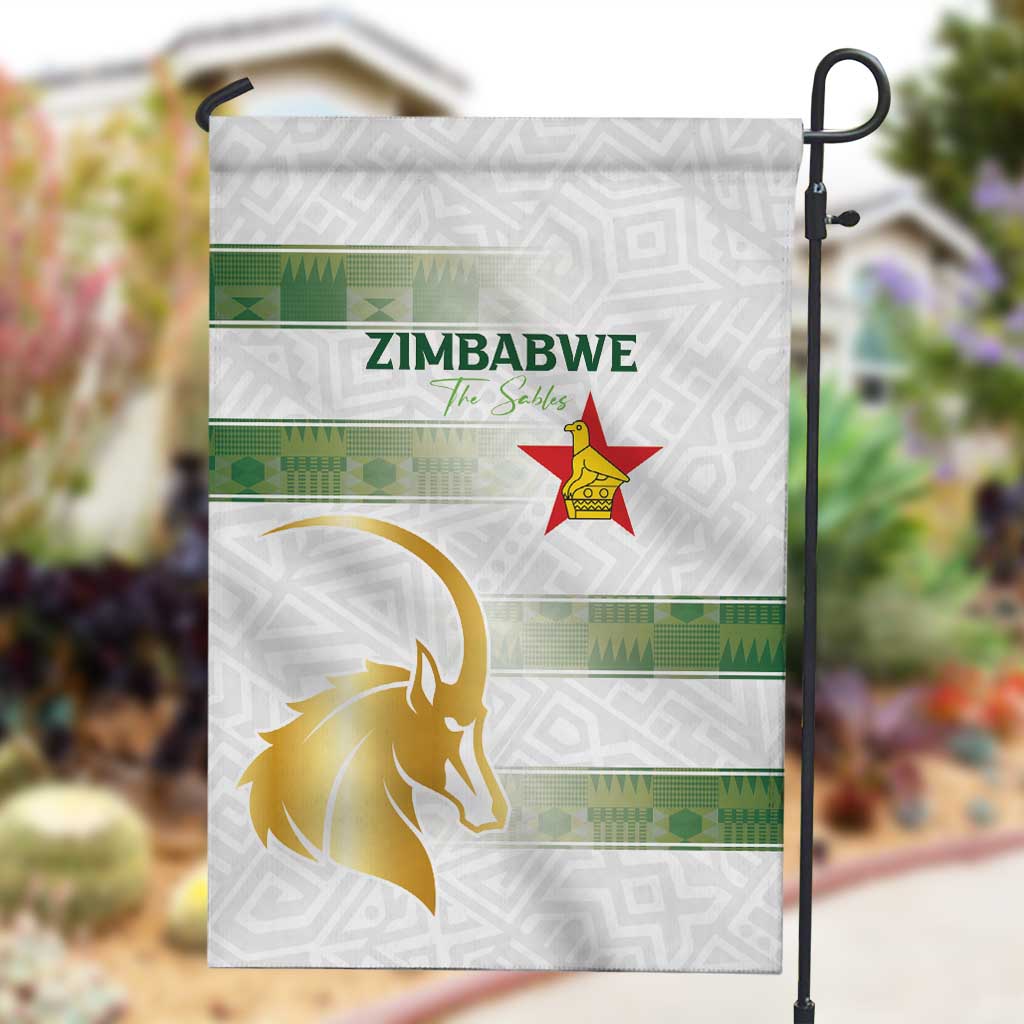 Zimbabwe Rugby Champions of Africa Garden Flag The Gold Sables Version - African Pride