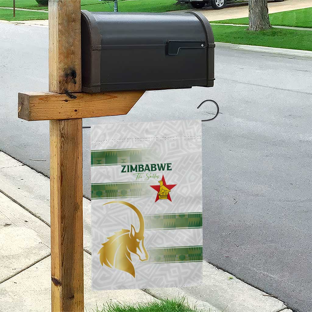 Zimbabwe Rugby Champions of Africa Garden Flag The Gold Sables Version - African Pride