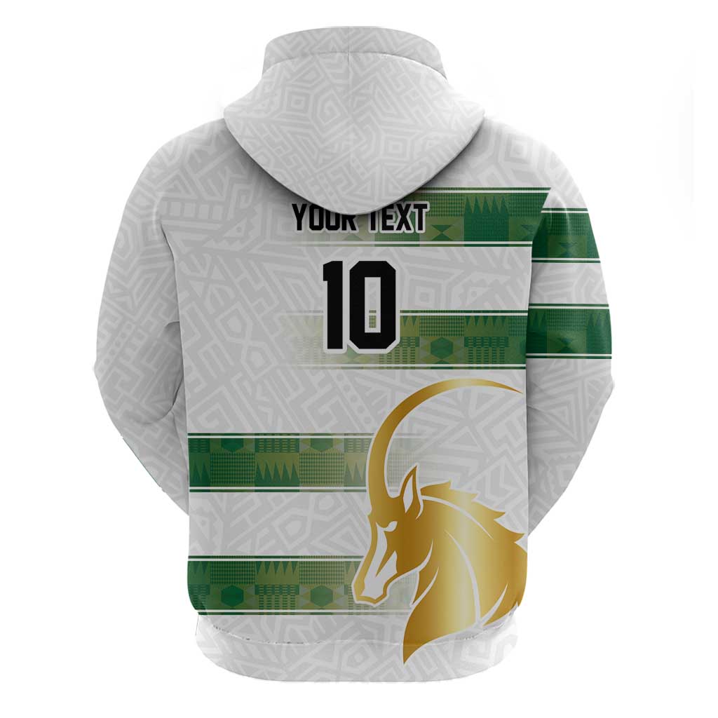 Custom Zimbabwe Rugby Champions of Africa Hoodie The Gold Sables Version - African Pride