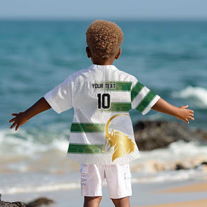 Custom Zimbabwe Rugby Champions of Africa Kid Hawaiian Shirt The Gold Sables Version - African Pride