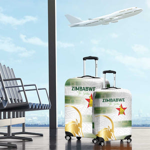 Zimbabwe Rugby Champions of Africa Luggage Cover The Gold Sables Version - African Pride