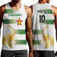 Custom Zimbabwe Rugby Champions of Africa Men Tank Top The Gold Sables Version - African Pride