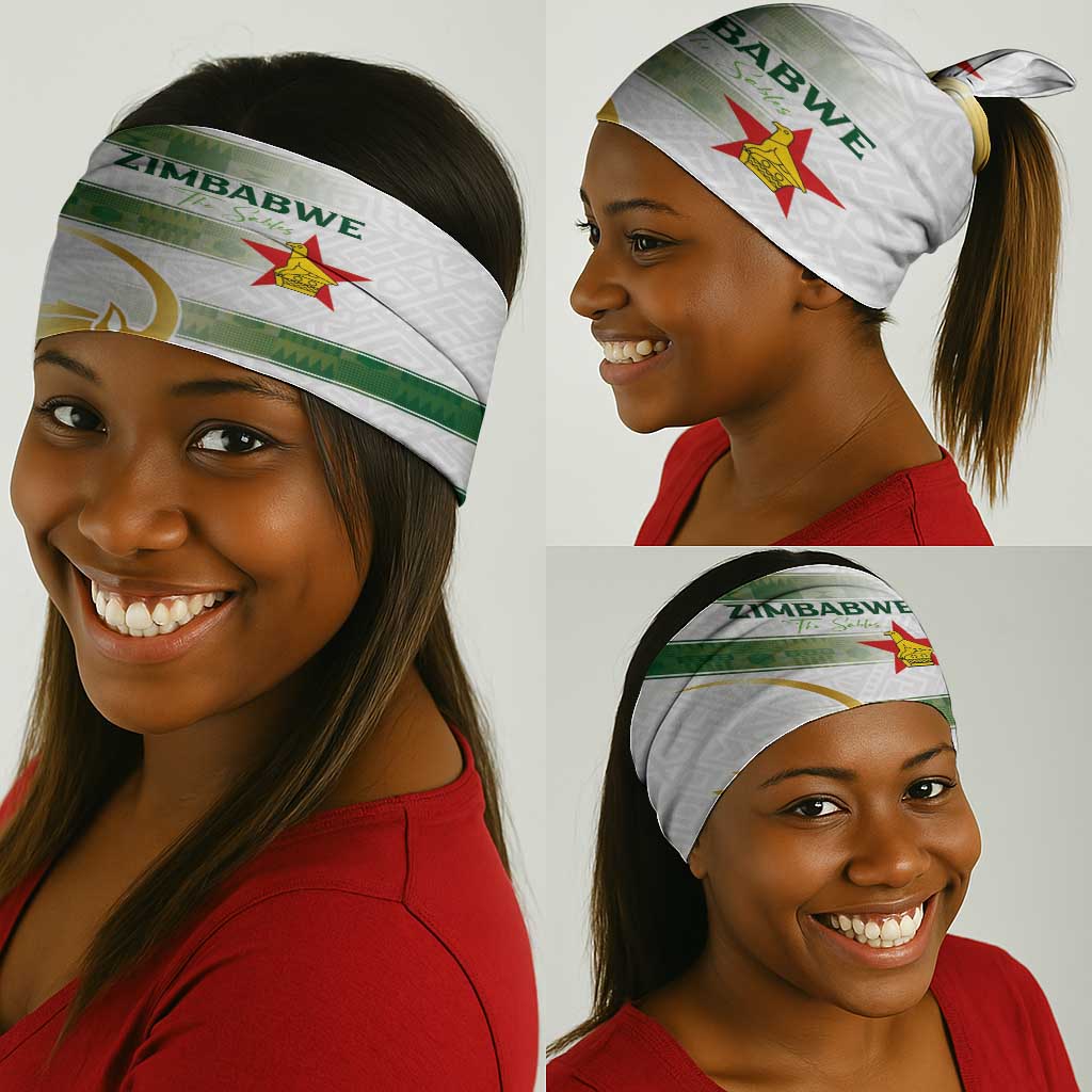 Zimbabwe Rugby Champions of Africa Neck Gaiter The Gold Sables Version - African Pride