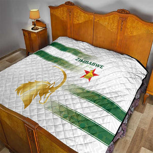 Zimbabwe Rugby Champions of Africa Quilt The Gold Sables Version - African Pride
