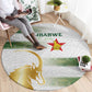 Zimbabwe Rugby Champions of Africa Round Carpet The Gold Sables Version - African Pride
