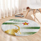 Zimbabwe Rugby Champions of Africa Round Carpet The Gold Sables Version - African Pride
