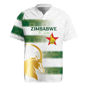 Custom Zimbabwe Rugby Champions of Africa Rugby Jersey The Gold Sables Version - African Pride