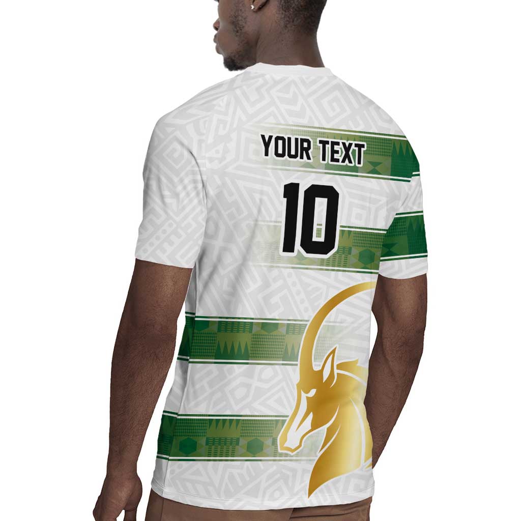 Custom Zimbabwe Rugby Champions of Africa Rugby Jersey The Gold Sables Version - African Pride