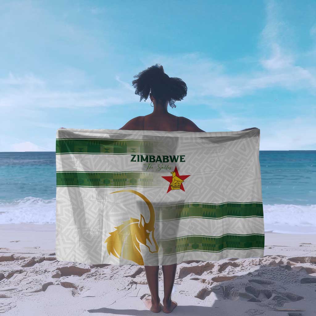 Zimbabwe Rugby Champions of Africa Sarong The Gold Sables Version - African Pride