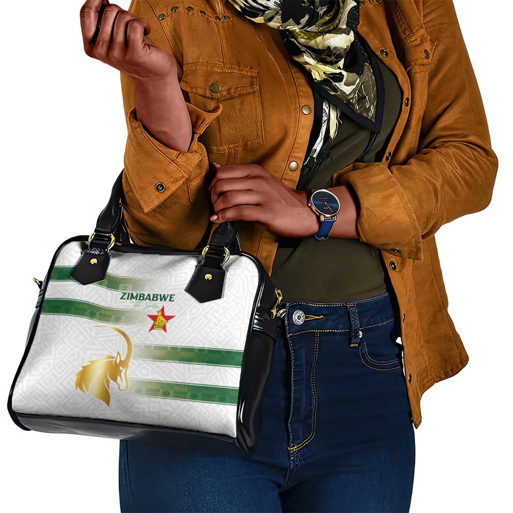 Zimbabwe Rugby Champions of Africa Shoulder Handbag The Gold Sables Version - African Pride
