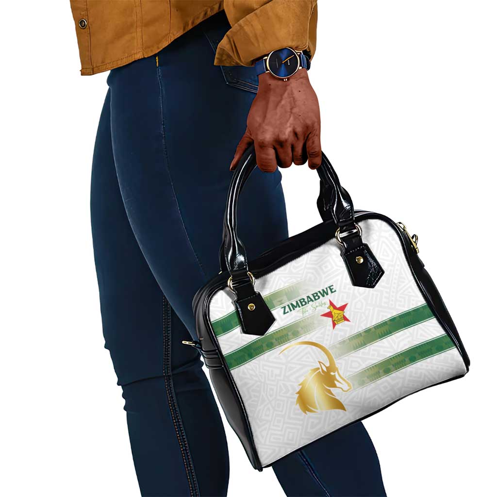 Zimbabwe Rugby Champions of Africa Shoulder Handbag The Gold Sables Version - African Pride