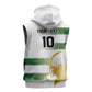 Custom Zimbabwe Rugby Champions of Africa Sleeveless Zip Hoodie The Gold Sables Version - African Pride