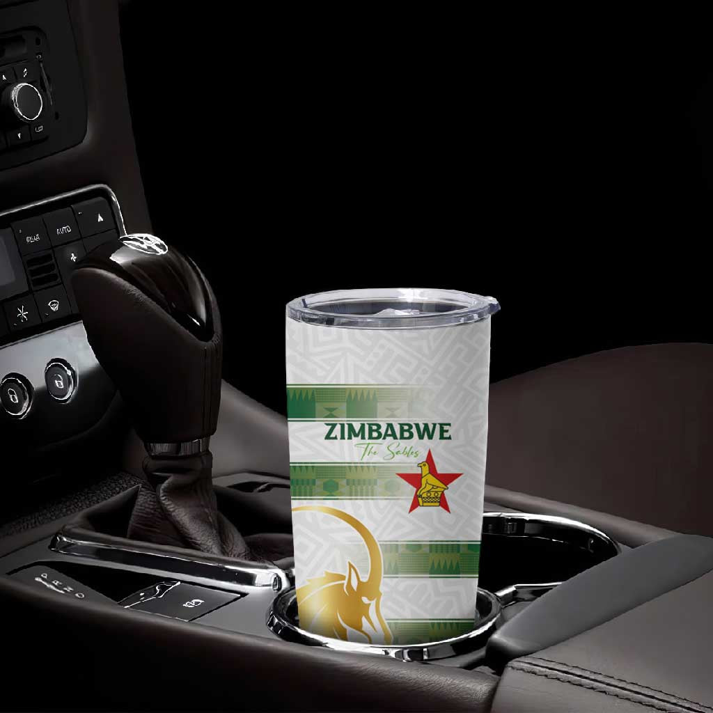 Custom Zimbabwe Rugby Champions of Africa Tumbler Cup The Gold Sables Version - African Pride