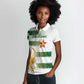 Custom Zimbabwe Rugby Champions of Africa Women Polo Shirt The Gold Sables Version - African Pride