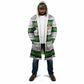 Custom Zimbabwe Rugby Cloak Geometric Chevron Wall Motif Stripes Style