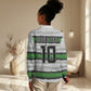 Custom Zimbabwe Rugby Women Casual Shirt Geometric Chevron Wall Motif Stripes Style