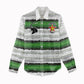 Custom Zimbabwe Rugby Women Casual Shirt Geometric Chevron Wall Motif Stripes Style