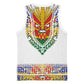 Haiti Flag Basketball Jersey Traditional Dashiki White Color - African Pride