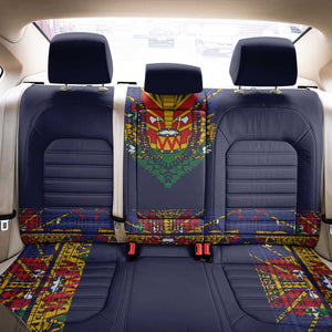 Haiti Flag Back Car Seat Cover Traditional Dashiki Black Color