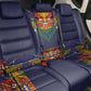 Haiti Flag Back Car Seat Cover Traditional Dashiki Black Color