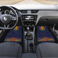 Haiti Flag Car Mats Traditional Dashiki Black Color