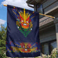 Haiti Flag Garden Flag Traditional Dashiki Black Color