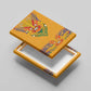 Haiti Flag Canvas Wall Art Traditional Dashiki Yellow Color